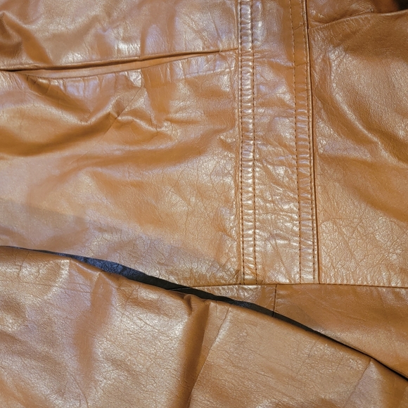 Brown Leather Jacket - Picture 5 of 6